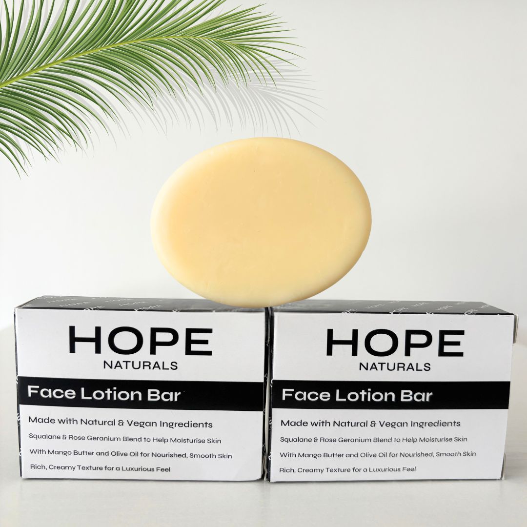 Face Moisturising Lotion Bar: Rose Geranium