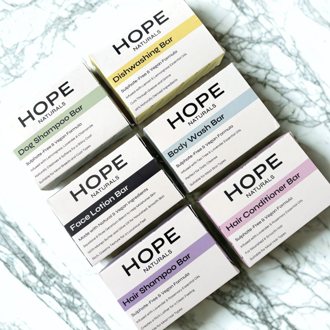 Complete Eco Care Set – Wellness in a Box, Natural, Vegan, Paraben-Free, Made in the UK